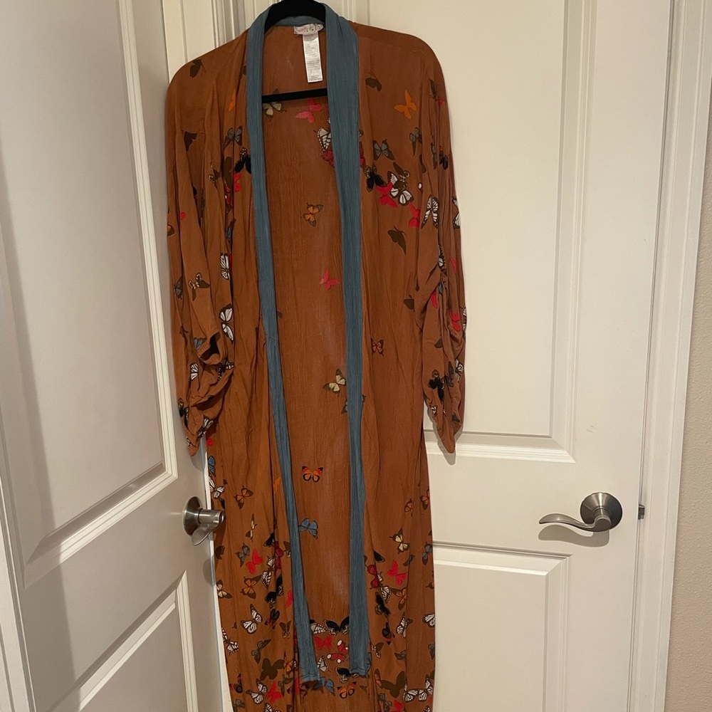 Free people butterfly kimono